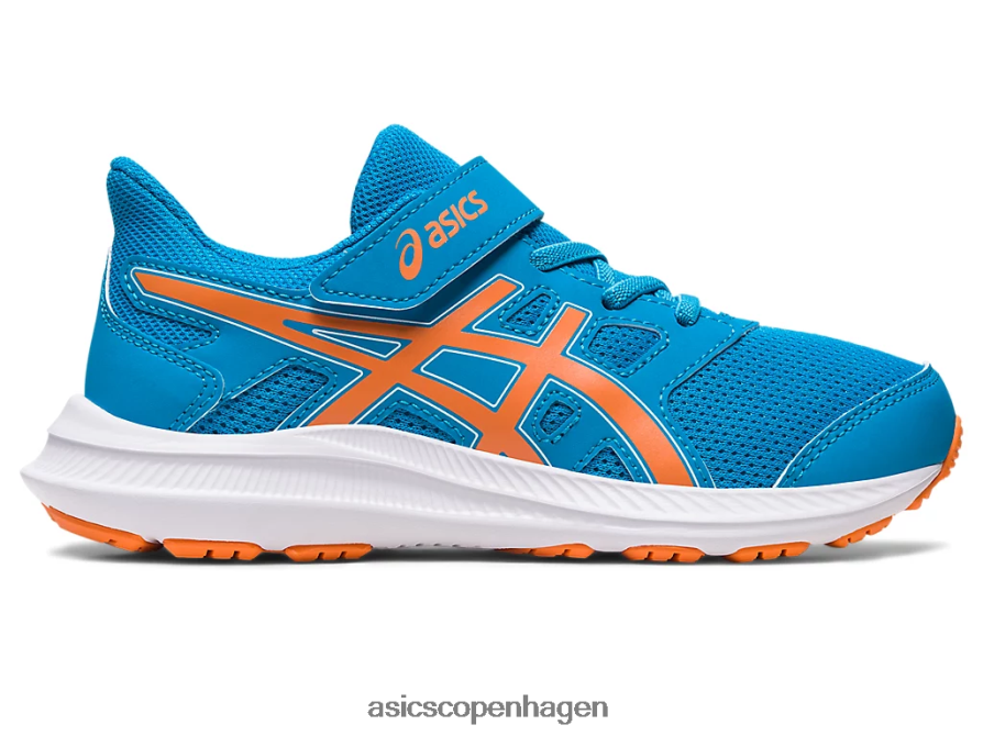 Asics ryk 4 førskole ø blå/sol fersken Z206F64261