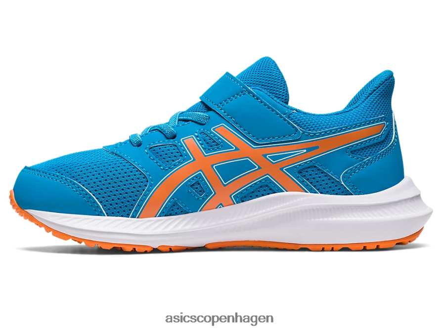 Asics ryk 4 førskole ø blå/sol fersken Z206F64261