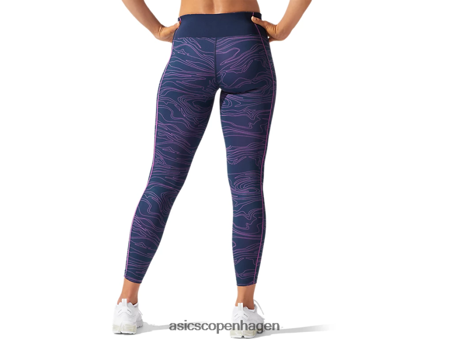 Asics rørgrafik tæt fransk blå/digital drue Z206F64033