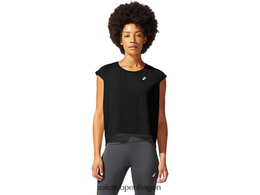 Asics sf ventilate crop top ydeevne sort Z206F63936