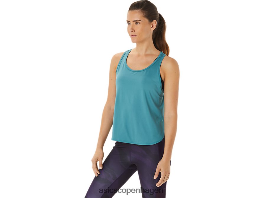 Asics side slids ærmeløs top tåget fyr Z206F62938