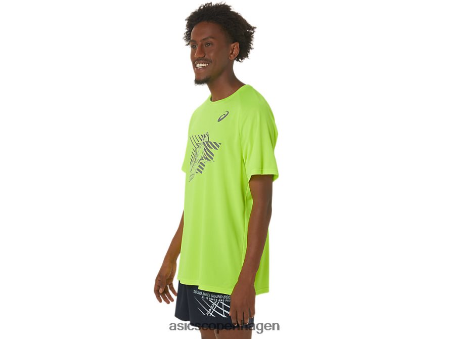 Asics sko grafisk kortærmet top sikkerhedsgul Z206F6279