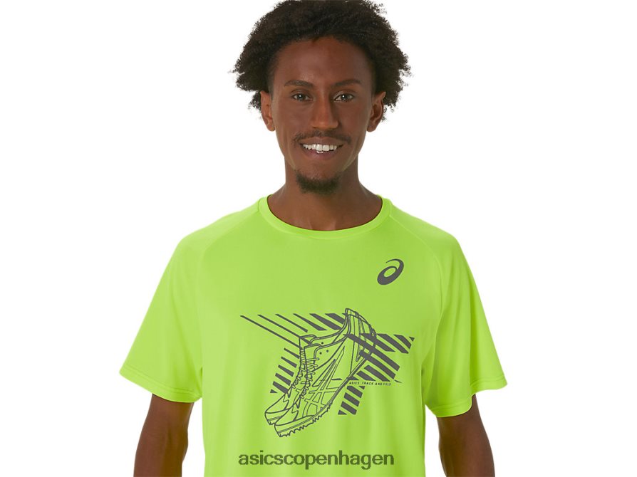 Asics sko grafisk kortærmet top sikkerhedsgul Z206F6279