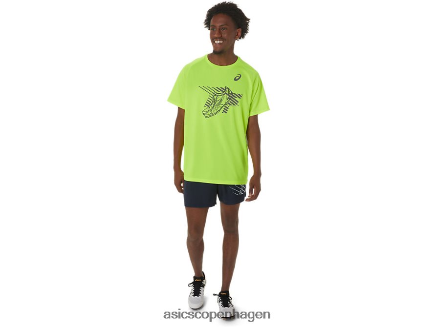 Asics sko grafisk kortærmet top sikkerhedsgul Z206F6279