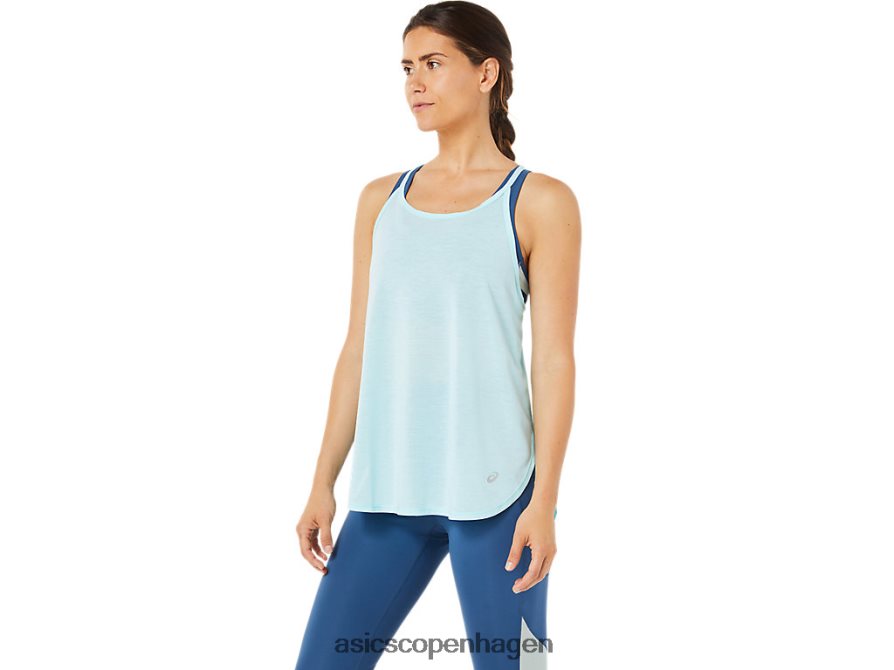 Asics slids ærmeløs top klar blå Z206F63364