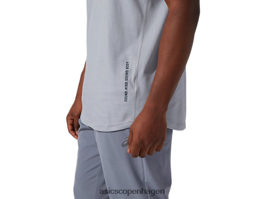 Asics smsb træning kortærmet top sheet rock Z206F61991