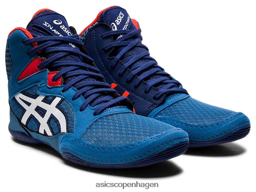 Asics snapdown 3 klasse skole azurblå/hvid Z206F64423