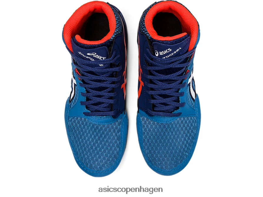 Asics snapdown 3 klasse skole azurblå/hvid Z206F64423