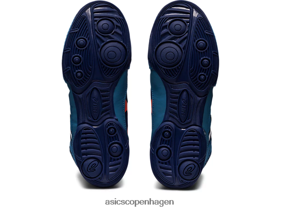 Asics snapdown 3 klasse skole azurblå/hvid Z206F64423