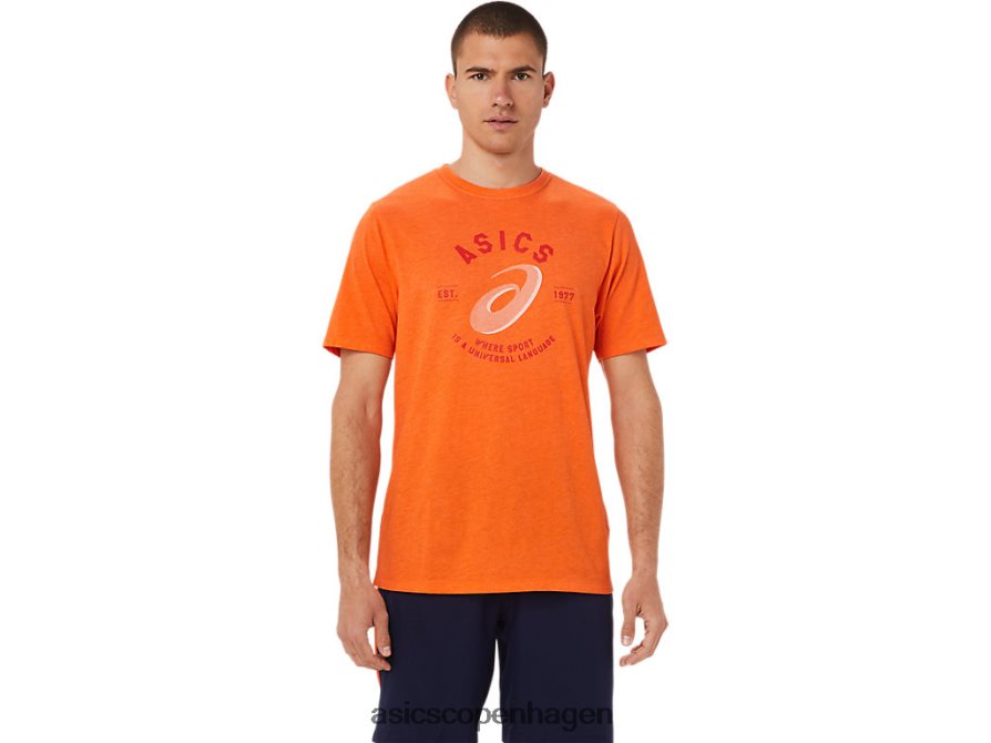 Asics spiral en universal lang t-shirt morgenfruelyng Z206F61912