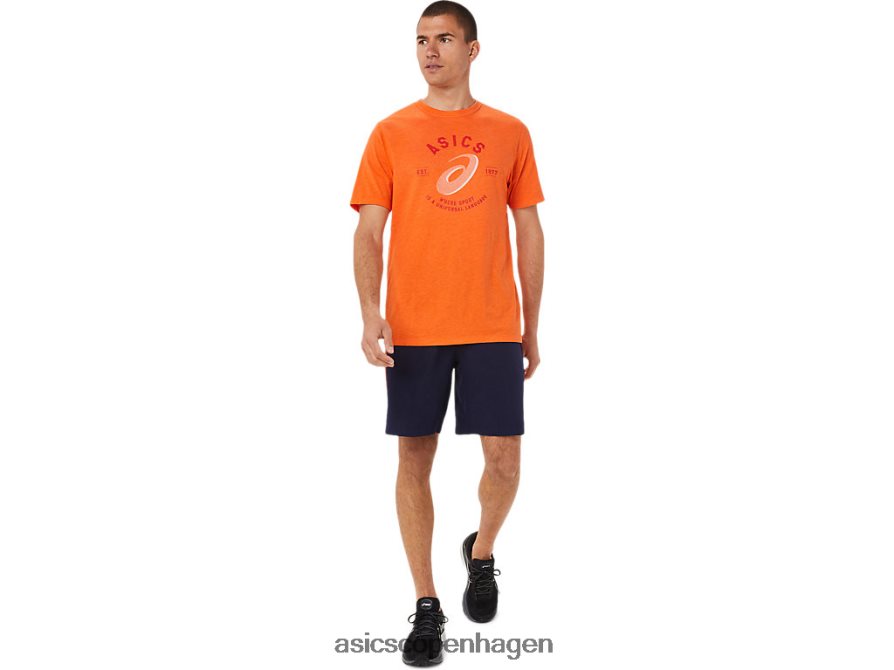 Asics spiral en universal lang t-shirt morgenfruelyng Z206F61912