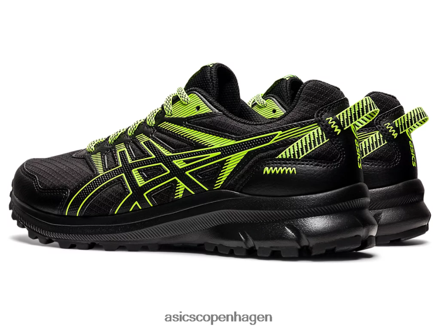 Asics sporspejder 2 sort/farlig grøn Z206F61535