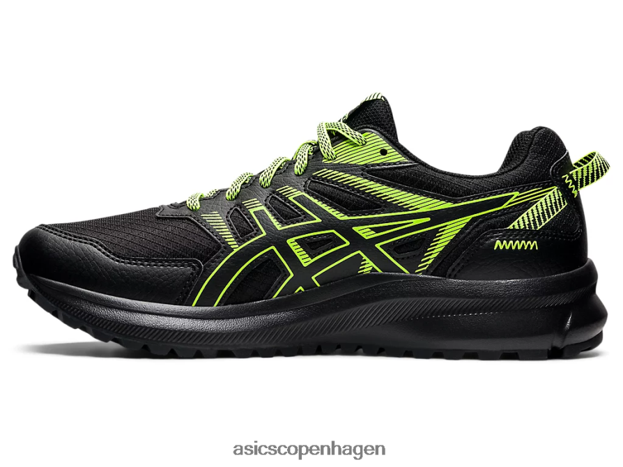 Asics sporspejder 2 sort/farlig grøn Z206F61535