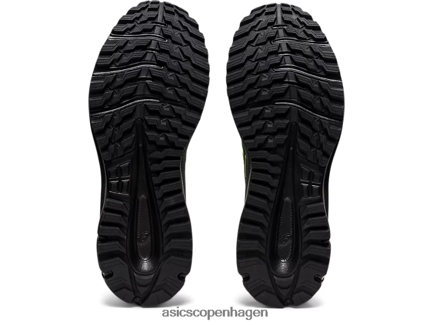 Asics sporspejder 2 sort/farlig grøn Z206F61535