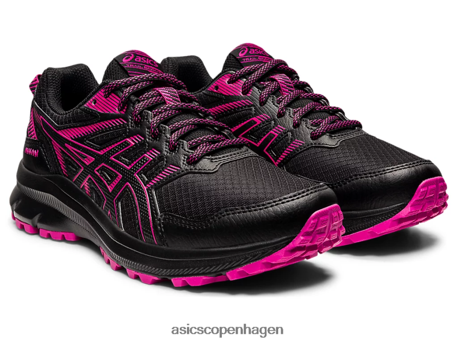 Asics sporspejder 2 sort/fuchsiarød Z206F63897