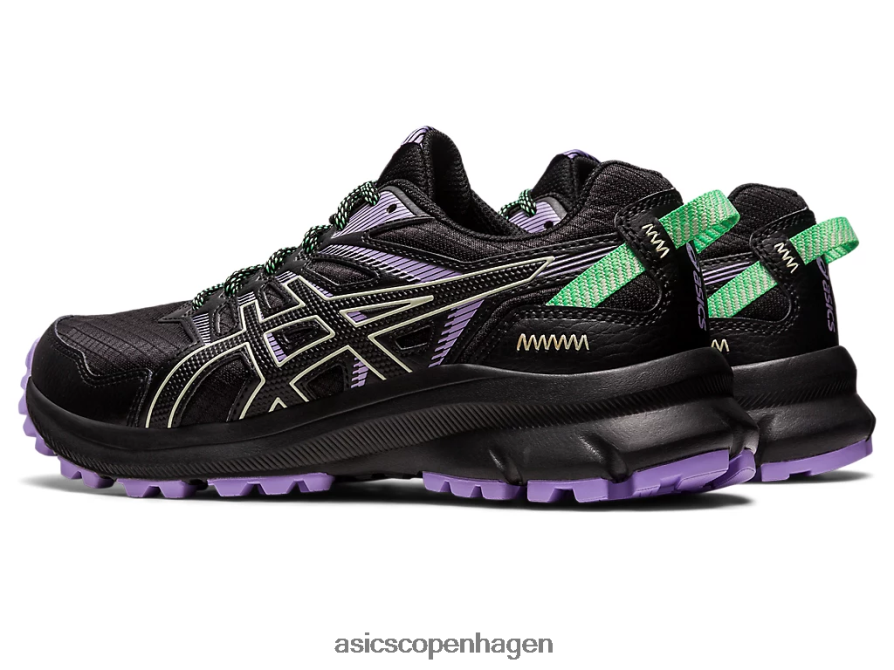 Asics sporspejder 2 sort/hviskende grøn Z206F62421