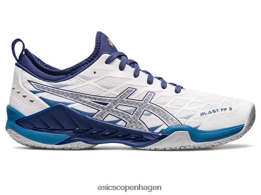 Asics spræng ff 3 hvidt/dybt hav Z206F61134