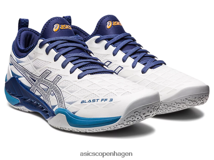 Asics spræng ff 3 hvidt/dybt hav Z206F61134