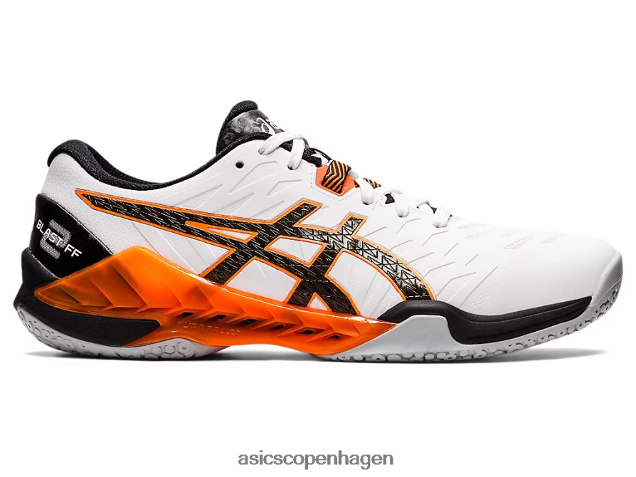Asics sprænge ff 2 hvid sort Z206F61608