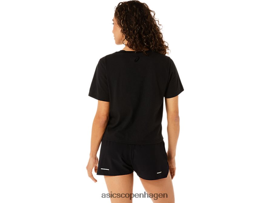 Asics striber kortærmet boxy t-shirt ydeevne sort Z206F62815