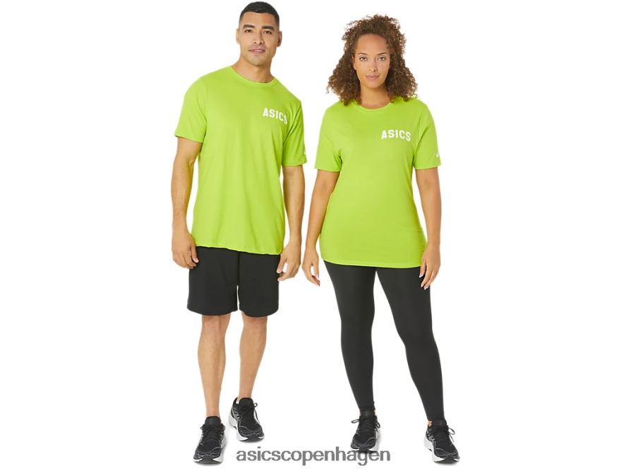 Asics striber solopgang t-shirt limeskal Z206F6142