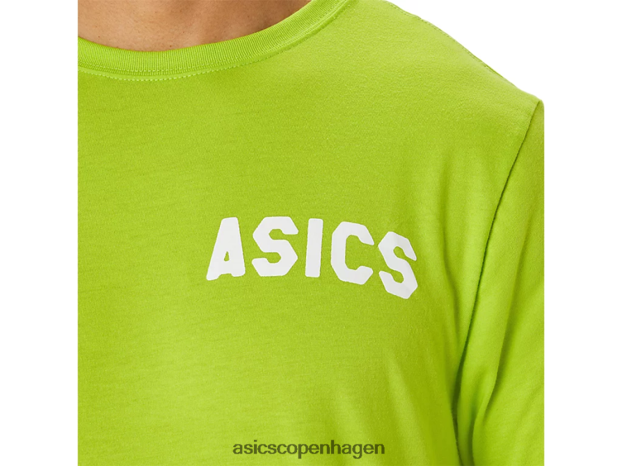 Asics striber solopgang t-shirt limeskal Z206F6142