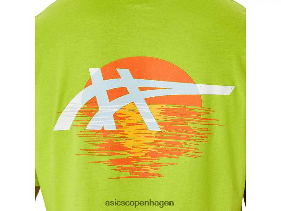 Asics striber solopgang t-shirt limeskal Z206F6142