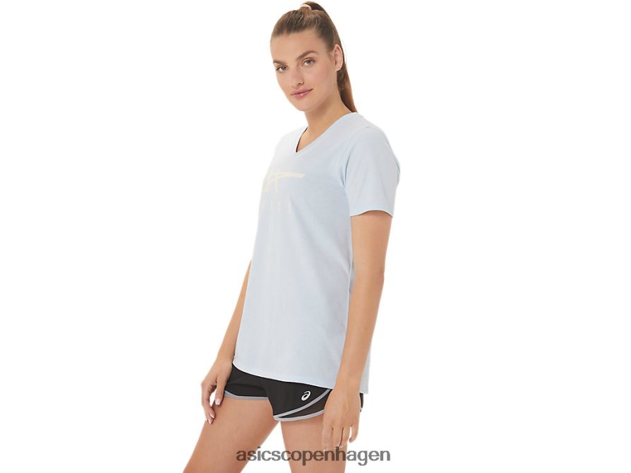 Asics striber v-hals blød himmel Z206F62971