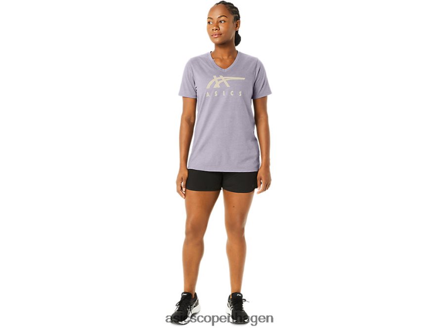 Asics striber v-hals skumringsviolet Z206F62263