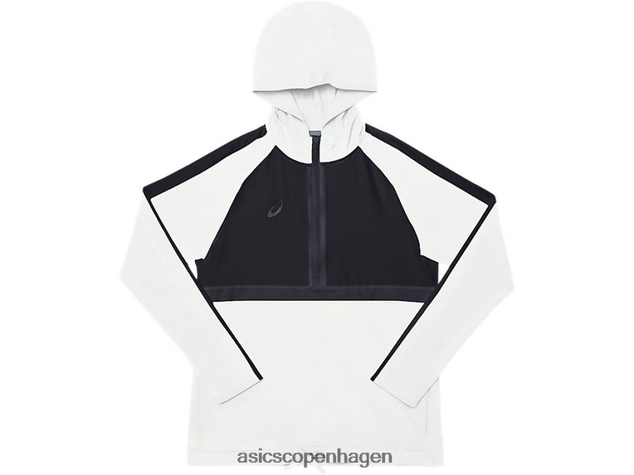 Asics strækvævet banetop hold sort/hold hvid Z206F64087