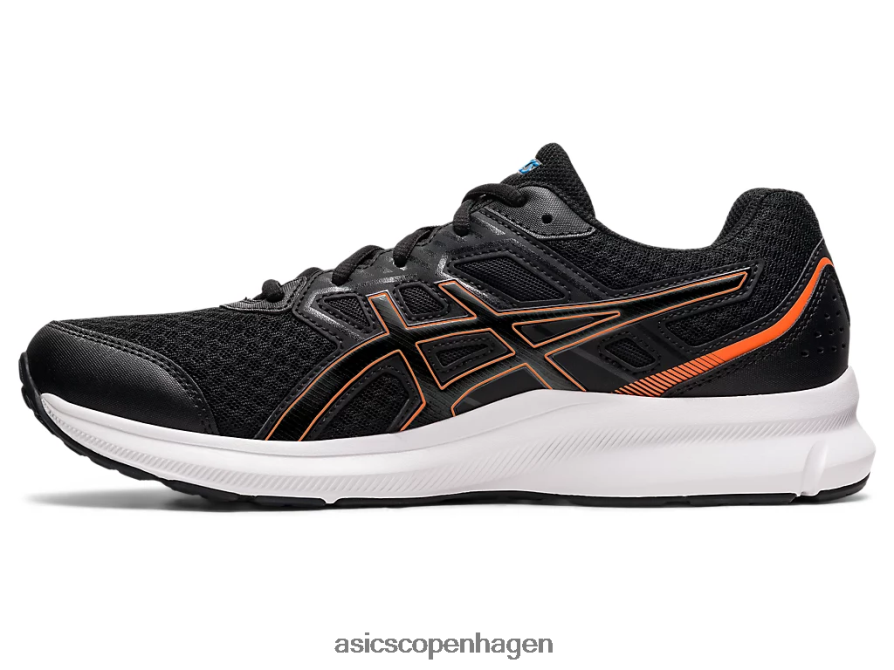 Asics stød 3 ekstra bred sort/genfødt blå Z206F61943