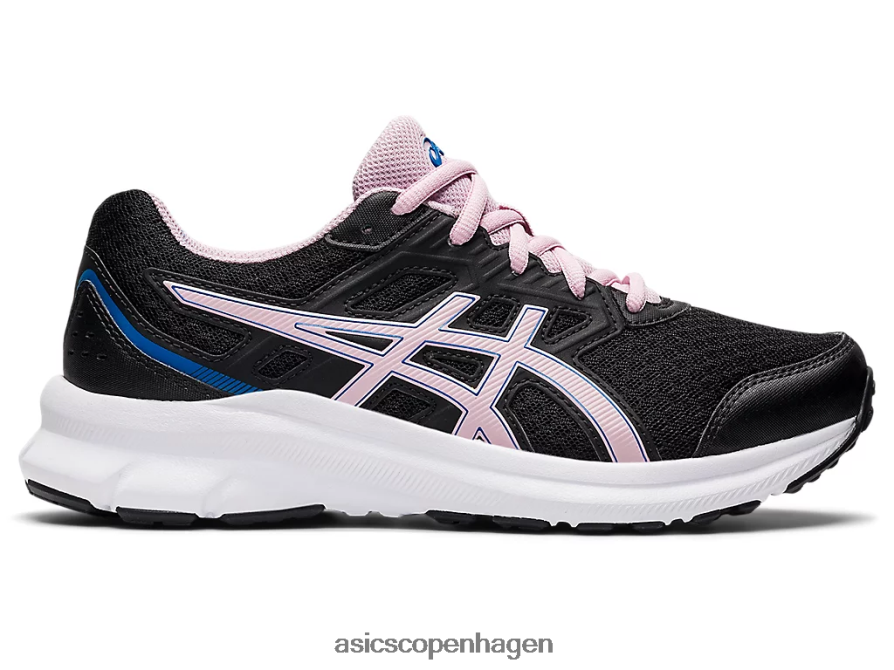 Asics stød 3 klasse skole sort/knap rosenrød Z206F64489