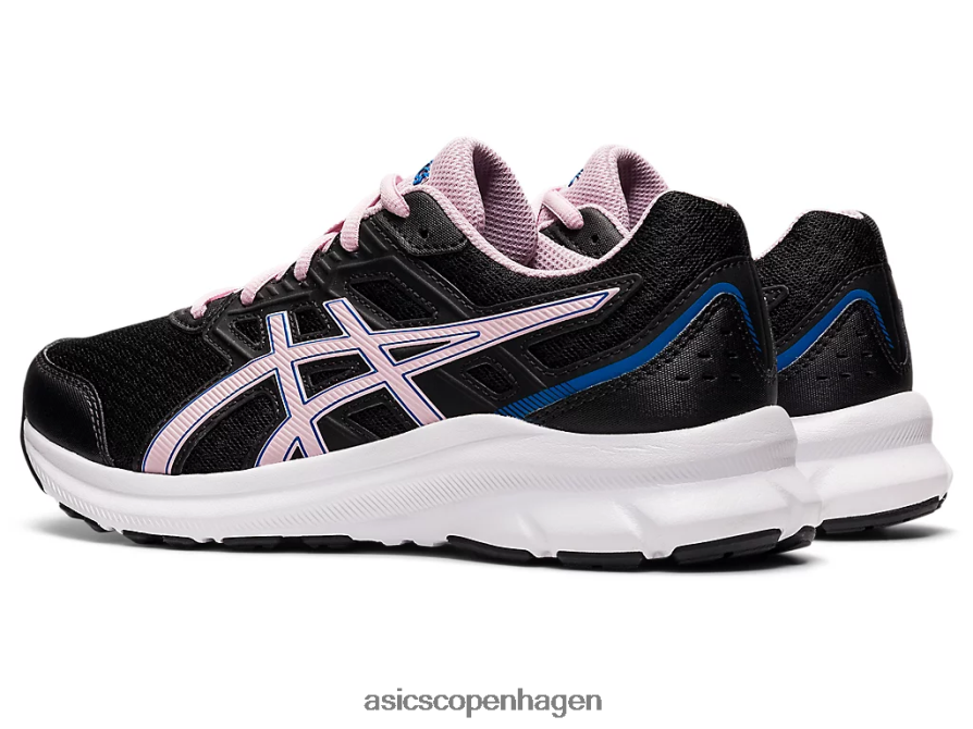 Asics stød 3 klasse skole sort/knap rosenrød Z206F64489