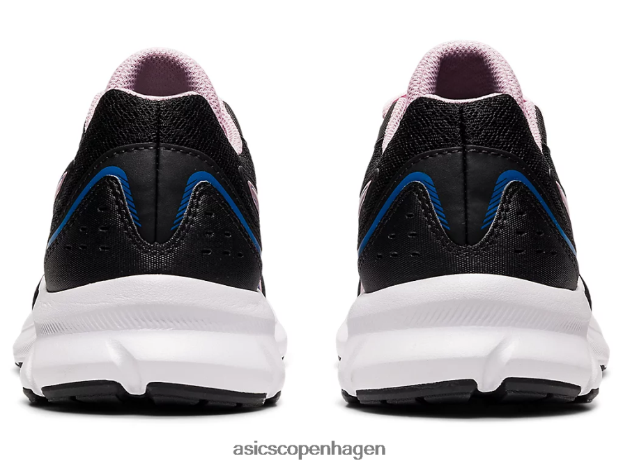 Asics stød 3 klasse skole sort/knap rosenrød Z206F64489