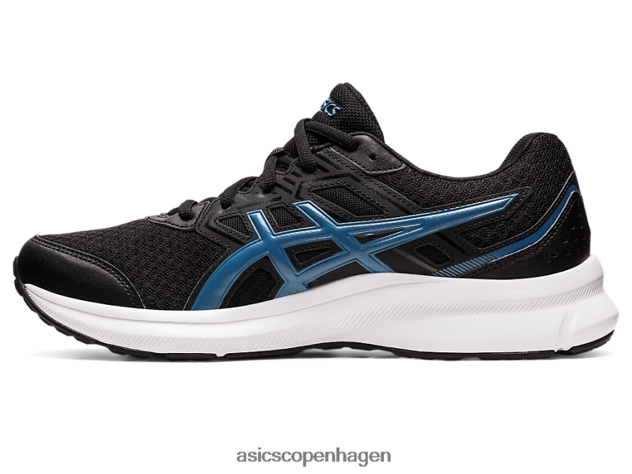 Asics stød 3 sort/azurblå Z206F6700