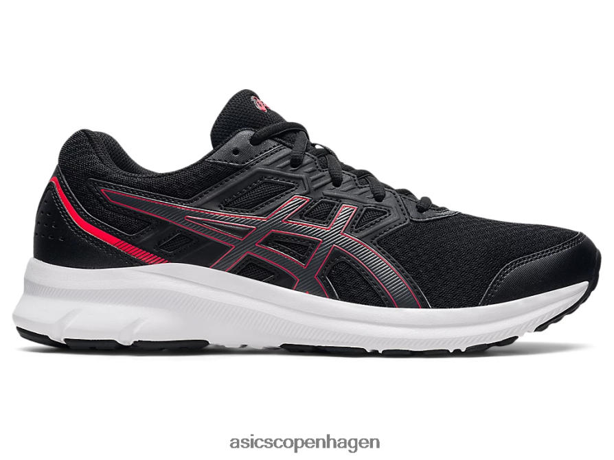 Asics stød 3 sort/elektrisk rød Z206F61795