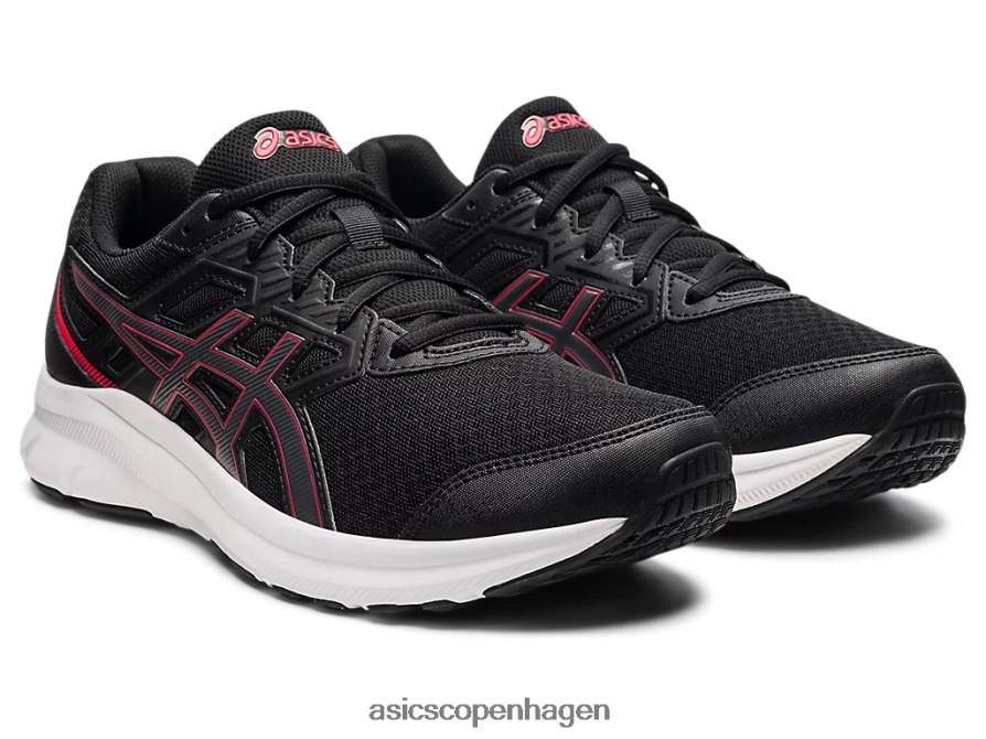 Asics stød 3 sort/elektrisk rød Z206F61795