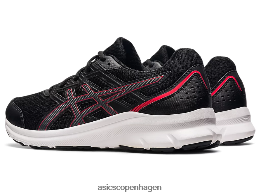 Asics stød 3 sort/elektrisk rød Z206F61795