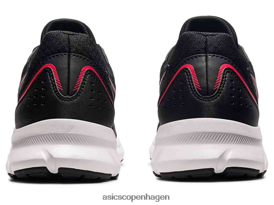 Asics stød 3 sort/elektrisk rød Z206F61795