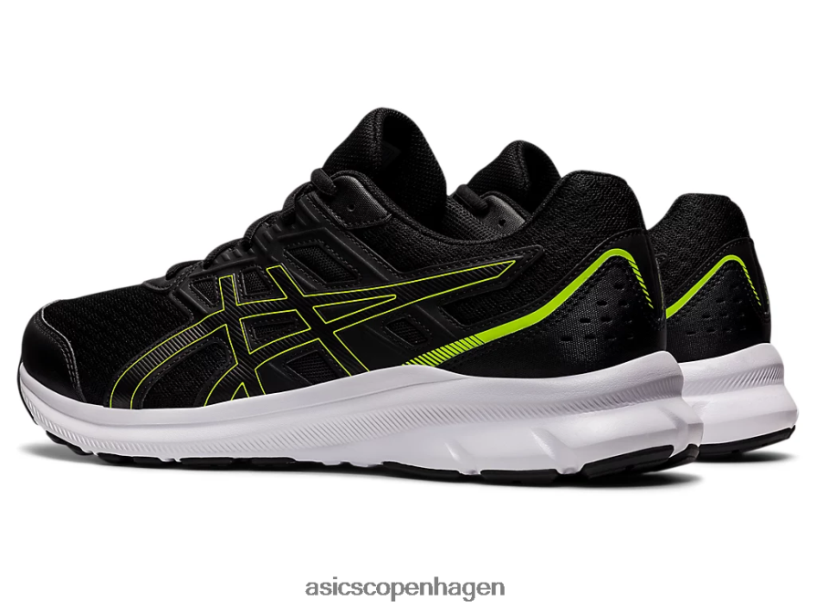 Asics stød 3 sort/farlig grøn Z206F61377