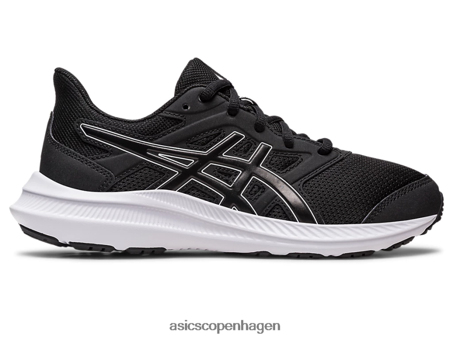 Asics stød 4 klasse skole sort hvid Z206F64257