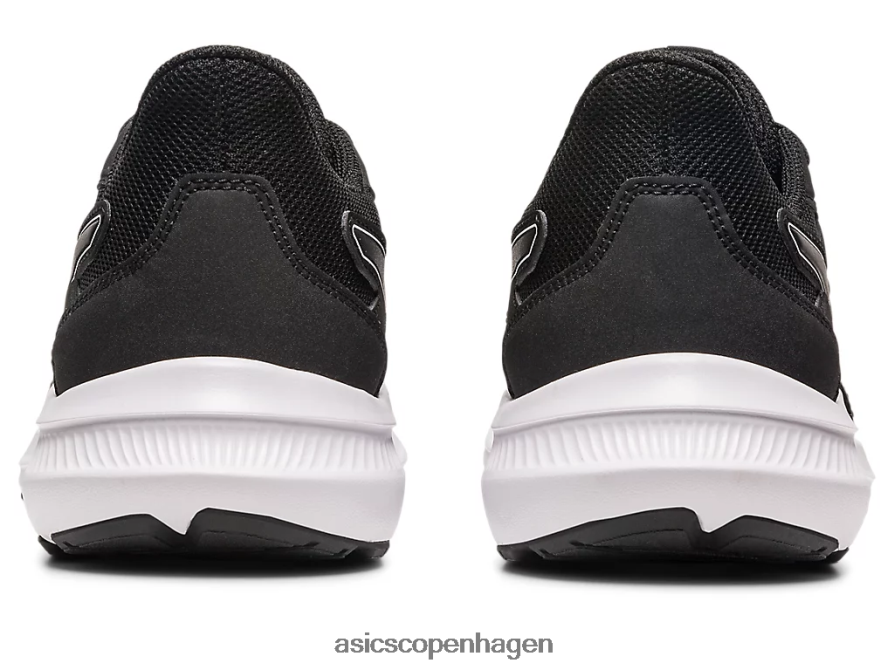 Asics stød 4 klasse skole sort hvid Z206F64257