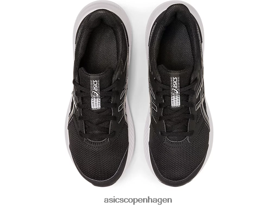 Asics stød 4 klasse skole sort hvid Z206F64257