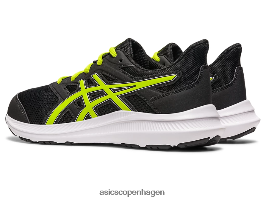 Asics stød 4 klasse skole sort/limeskal Z206F64268