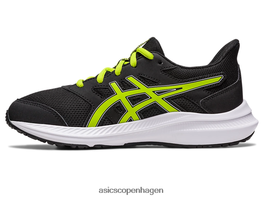 Asics stød 4 klasse skole sort/limeskal Z206F64268