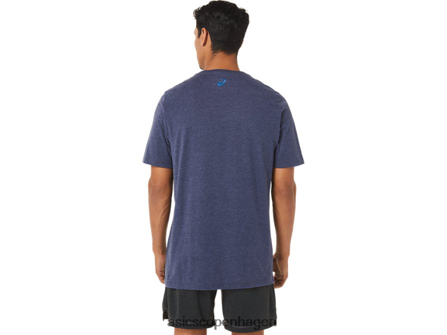 Asics sunrise runner grafisk t-shirt ærtelyng Z206F61262