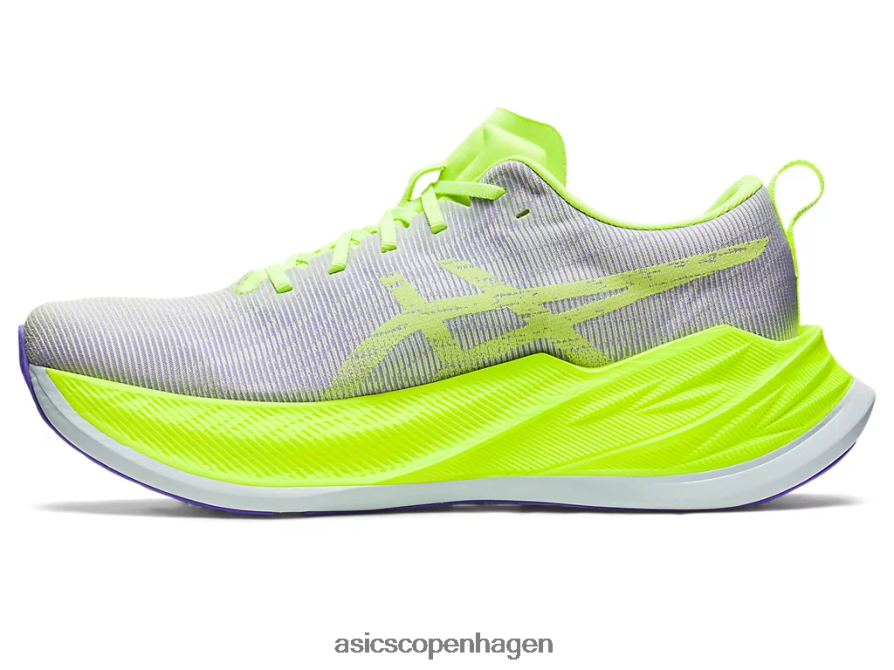 Asics superblast hazard grøn/ametyst Z206F68