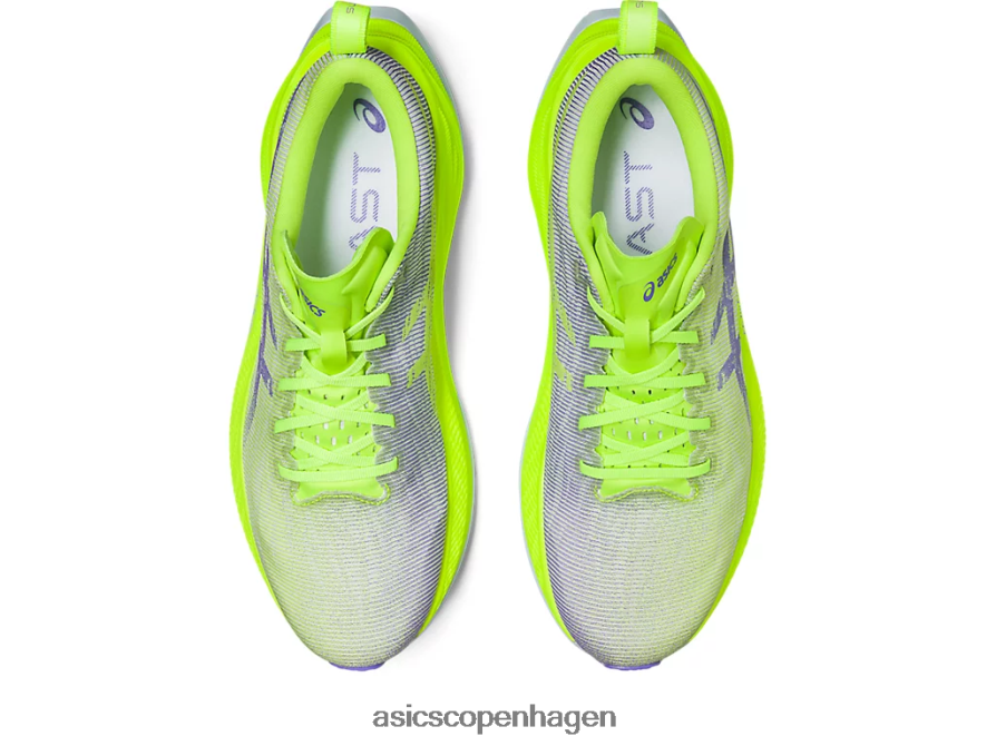 Asics superblast hazard grøn/ametyst Z206F68