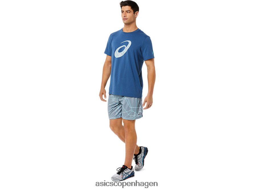 Asics sæsonbetonede shorts med all over print sheet rock Z206F61437