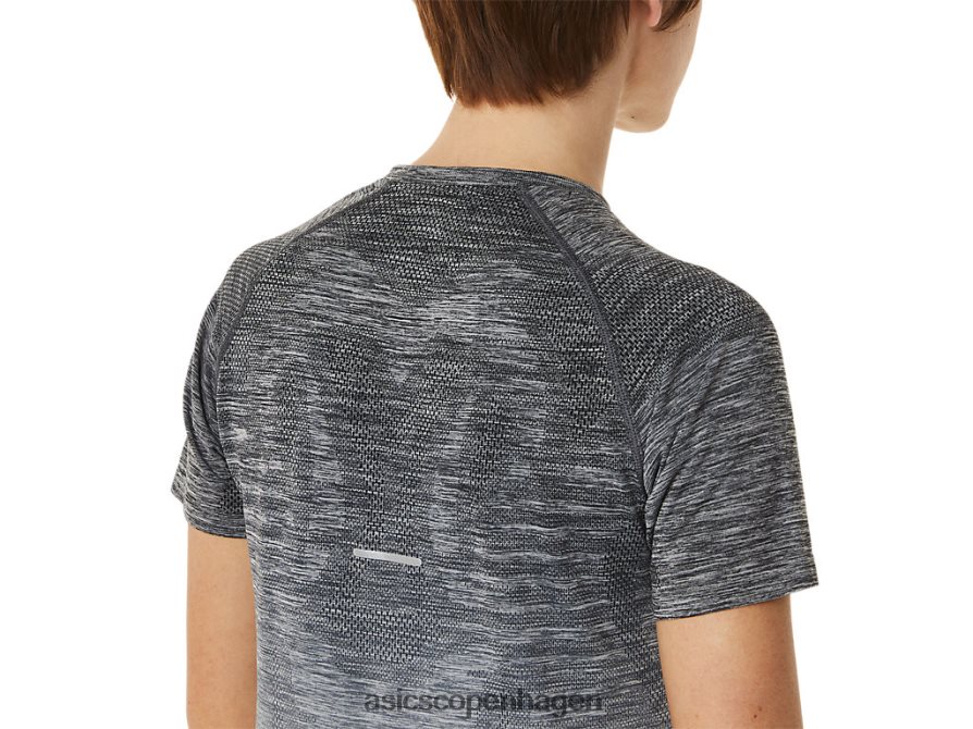 Asics sømløs kortærmet top bærergrå/gletsjergrå Z206F63006
